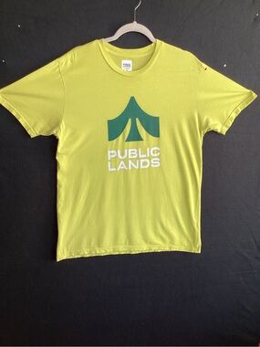 Public lands all gender t shirt made in USA